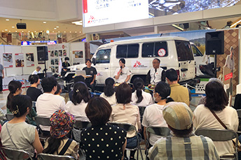 トークイベントには多くの方が来場 Ⓒ MSF