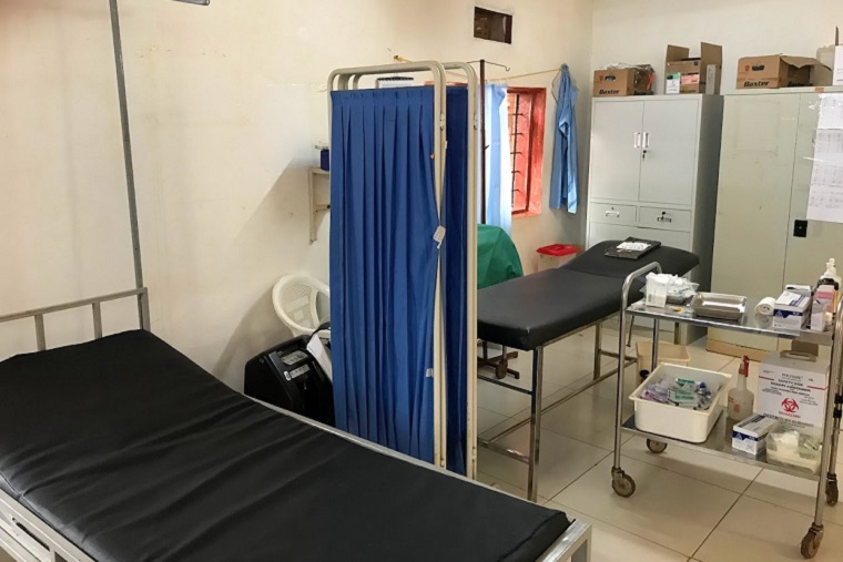 小児集中治療室の様子。限られた機材で対応する　© MSF 