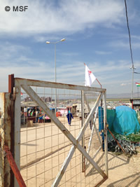 イラク、ドミーズ難民キャンプ