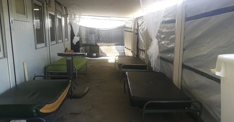 タバル病院の一室　© MSF