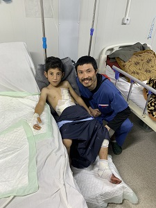 子どもの患者も少なくなかった © MSF