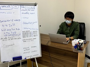 業務をボードに可視化して情報共有をスムーズに　<br> © MSF