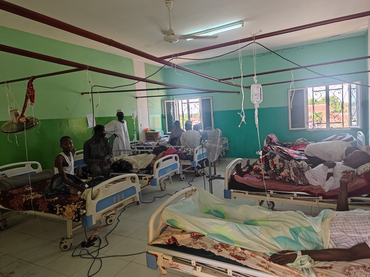 北ダルフール州エル・ファシールの医療施設＝2023年7月7日 © MSF