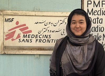 アフガニスタンでMSFの複数の活動を統括する末藤 © MSF