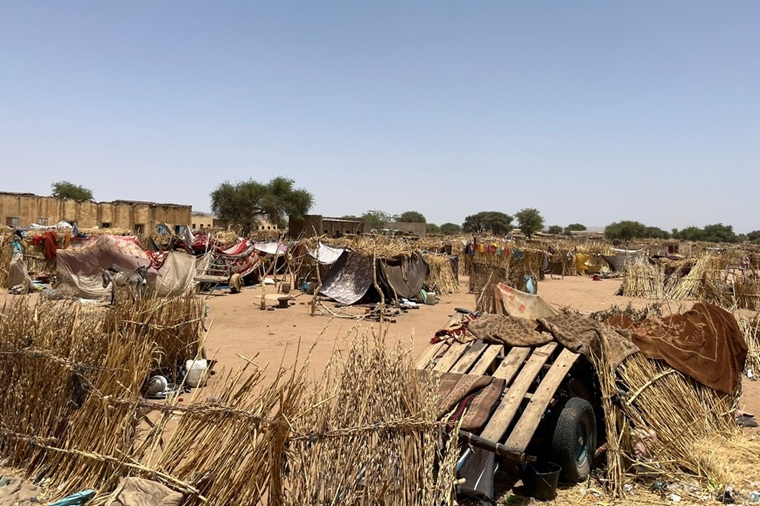 北ダルフール州・タウィラの避難民キャンプ＝2025年5月31日　© Stephanie  Ngai/MSF