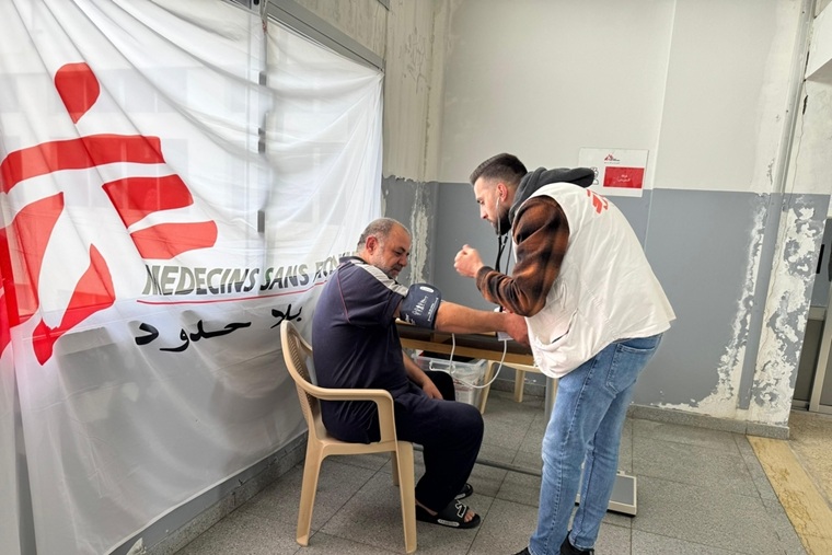 ベッカー県における移動診療　Ⓒ MSF