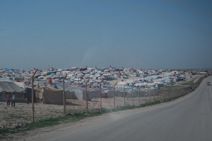 シリア北東部ハサカ県のアルホール避難キャンプ＝2020年9月3日撮影 © MSF