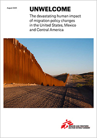 報告書『歓迎されない存在──米国、メキシコ、中米の移民政策が人びとにもたらす壊滅的な影響（UNWELCOME：The devastating human impact of migration policy changes in the United States, Mexico and Central America）』（2025年8月）